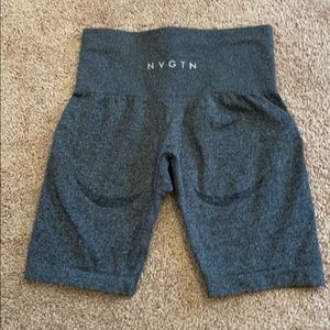 NVGTN black speckled Biker shorts!